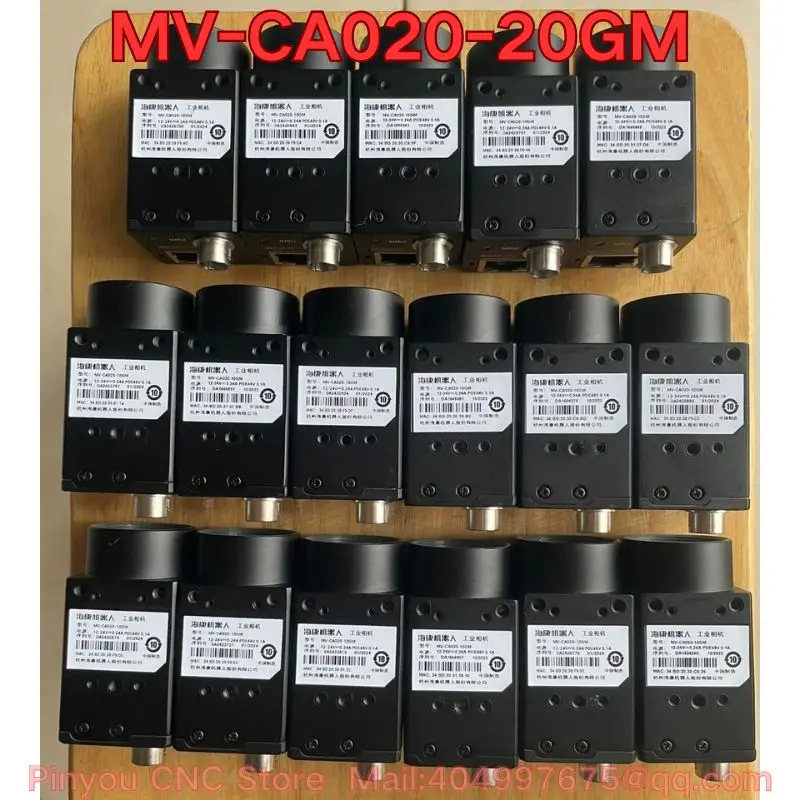 

Second-hand MV-CA020-20GM industrial camera function test is normal Quotation for July 2025