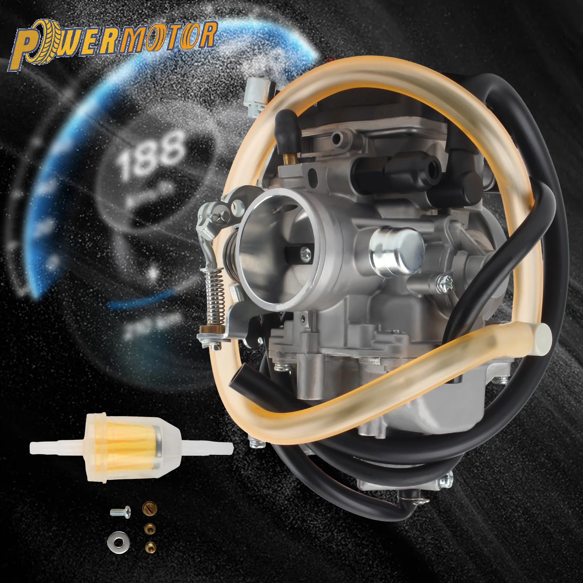 

Motorcycle Carburetor Carb For Kawasaki Vulcan 800 Vn800 1995-2005 15003-1200 With Fuel Filter Replacement Parts Accessories