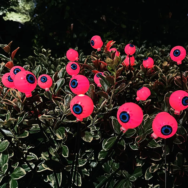 

Halloween Scary Solar Eyeballs Lights 6 LED Green Lawn Lights Red Lamp Garden Decor Lamp Waterproof Outdoor Lawn Lighting N12