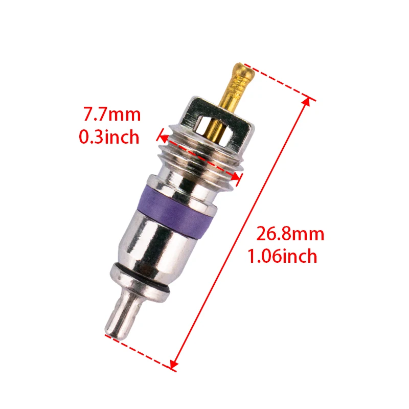 10pcs,Valve Core High Side for BMW Mercedes benz Ford Volkswagen Magotan Sagitar