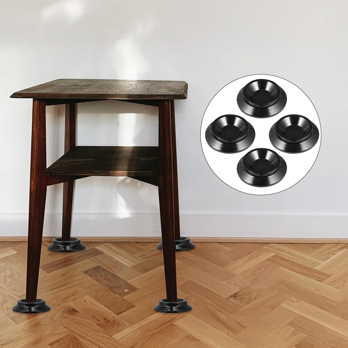 

8Pcs Anti-Skid Table Feet Covers Chair Leg Protectors Durable Non-Slip Pads for Chairs Stools Suitable for Home Office School