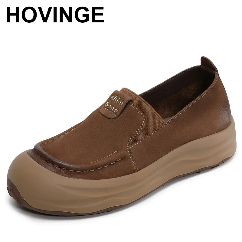 

Новые осенние туфли на плоской платформе из натуральной кожи в стиле ретро, удобные и универсальные женские туфли без шнуровки для поездок на работу