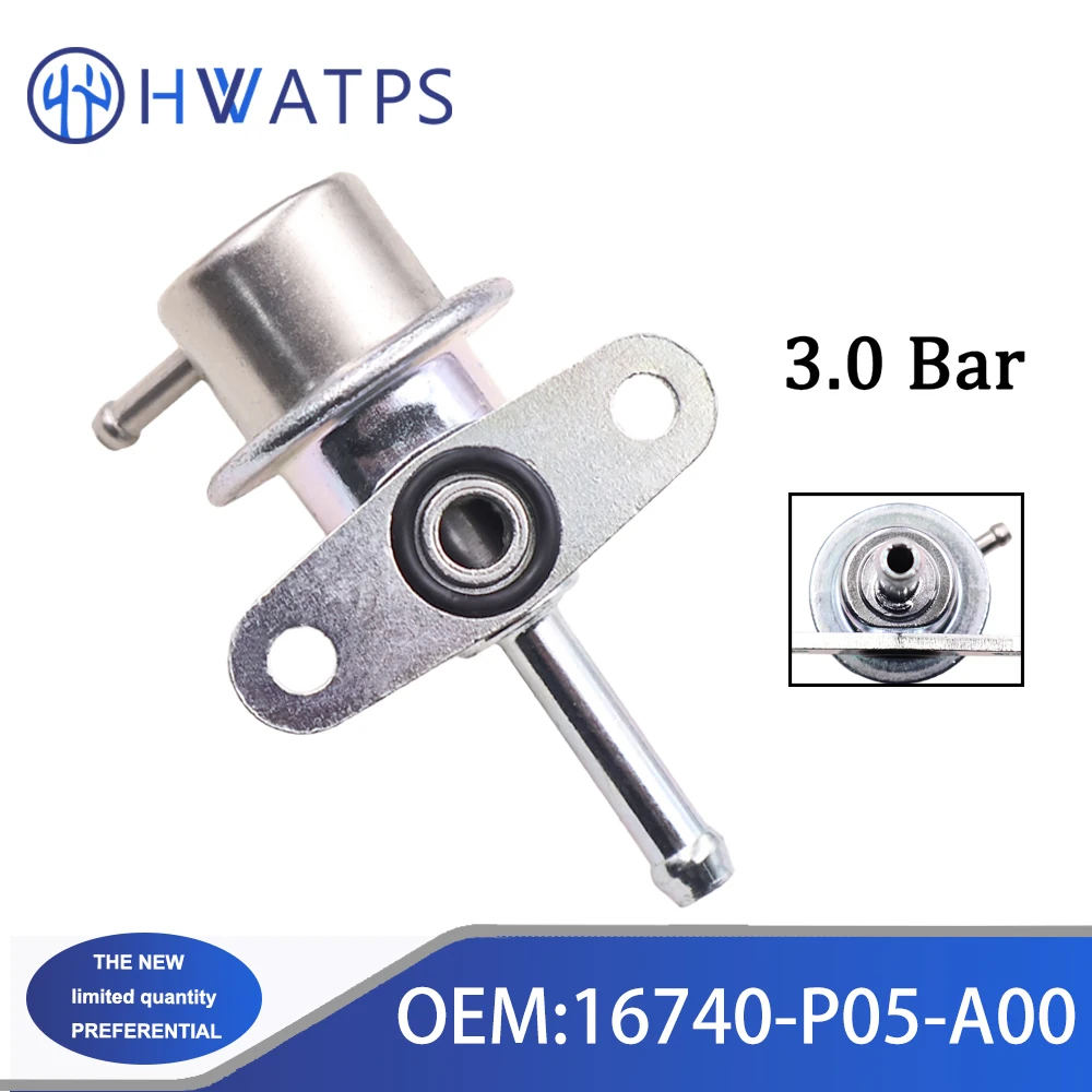

16740-P05-A00 3.0Bar 16740P05A00 PR4068 16740P05A01 For Honda Acura Civic Civic Del Acura Integra 92-01 Fuel Pressure Regulator
