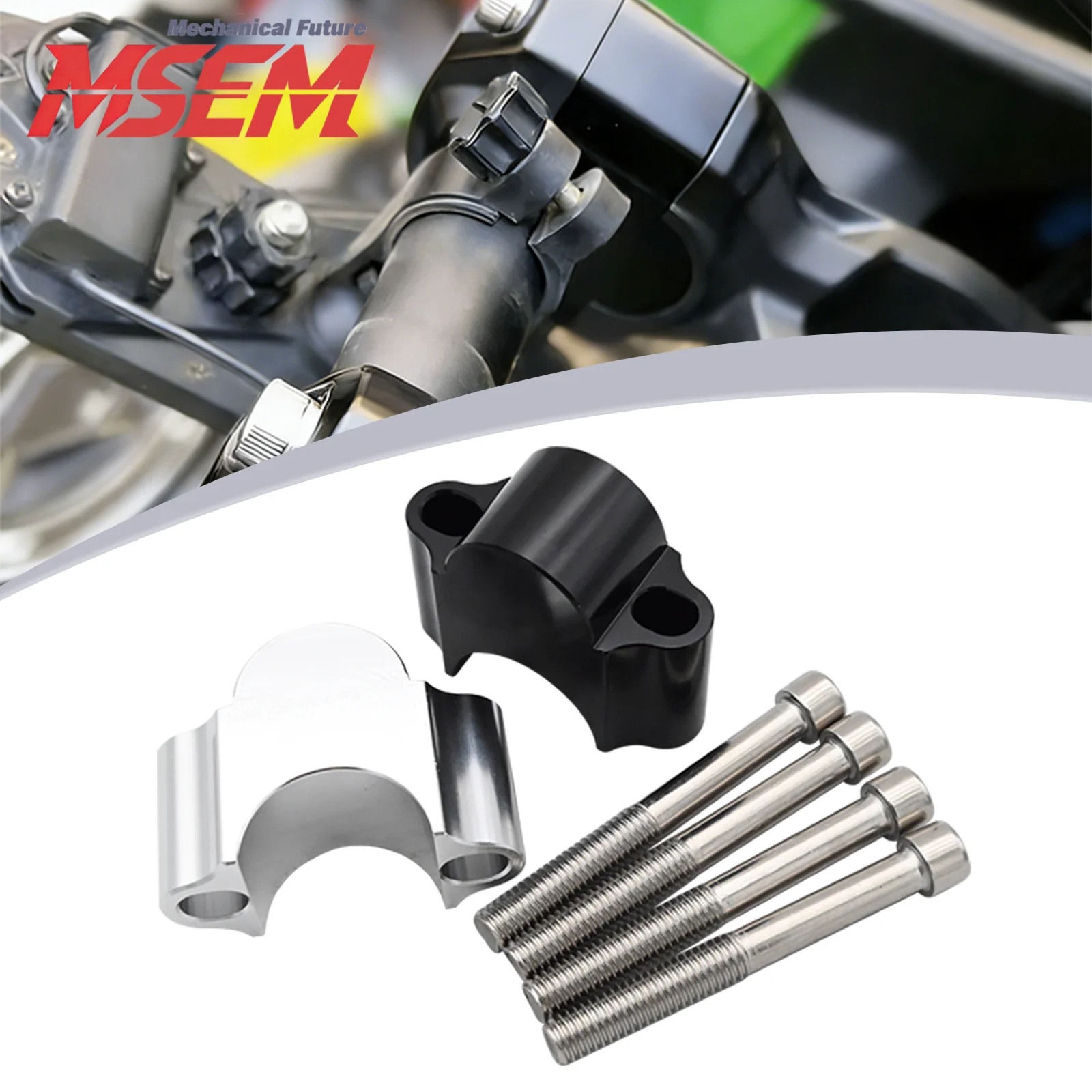 1 Pair Motorcycle 28mm 1 1/8