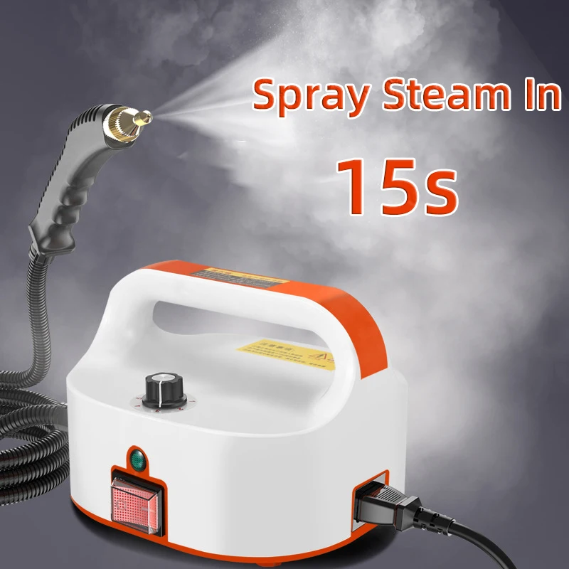 

High Pressure Steam Cleaner,1600W Multi-Functional Steam Cleaning Machine,Household Kitchen Range Hood,Bathroom,Air Conditioning