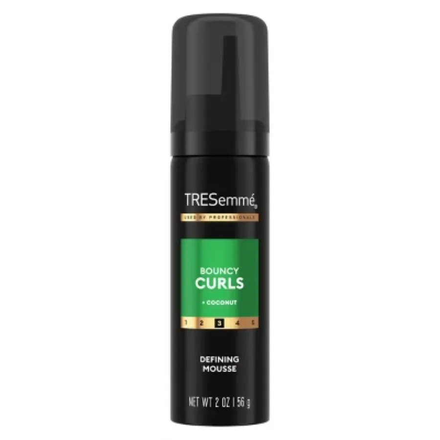 

Flawless Curl Mousse with Coconut & Avocado Oils - Travel Size - 2 oz - protect hair from heat damage. hair mousse