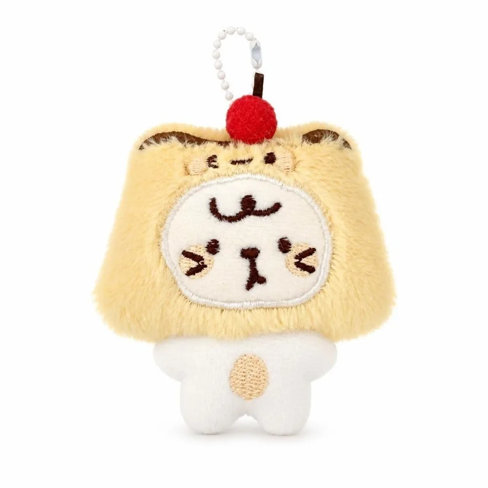 Cute Cartoon Headgear Cat Figurine Pendant Multicolor Hanging Ornament Backpack Keychain Gift Keyring Pendant Keychain Use