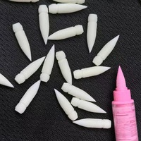 10/20pcs Replacement Nibs for Acylic Pigment GuangNa Markers Soft Dual Tips DIY Painting Wood Glass Stone Art Stationery