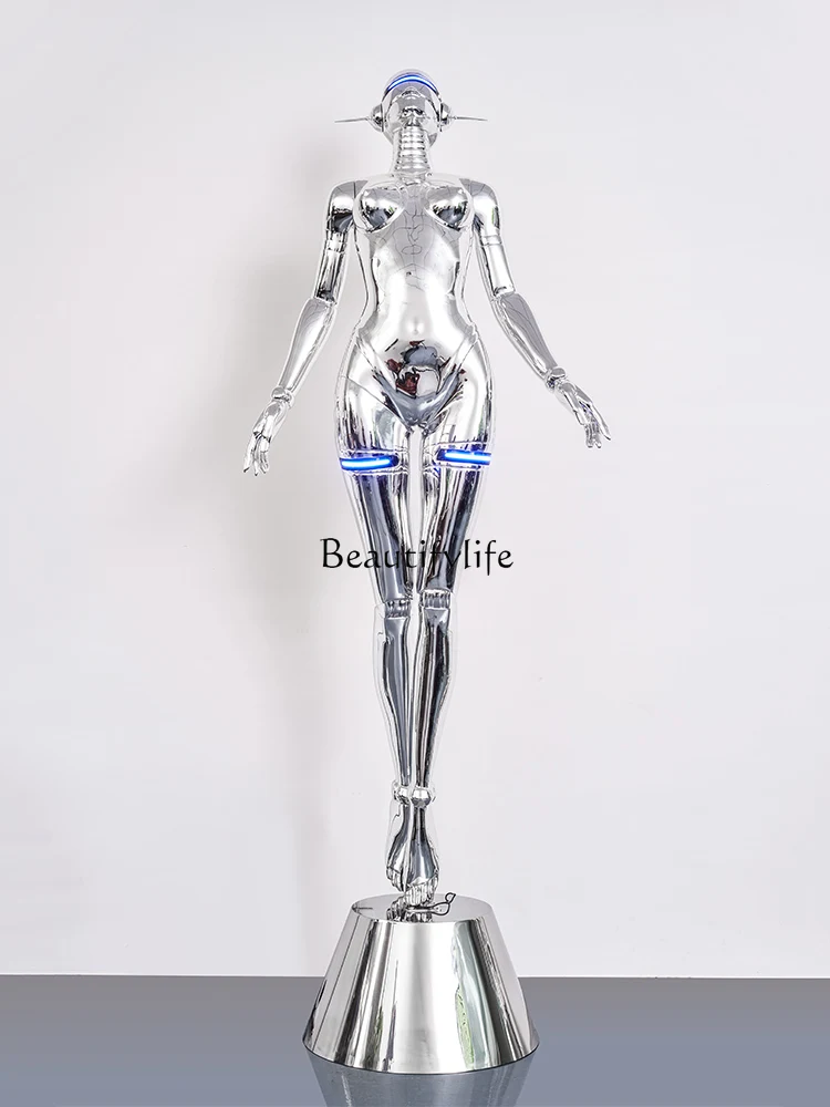 

Sculpture Goddess Large Technology Figure Decoration Bar KTV Fashion Wear