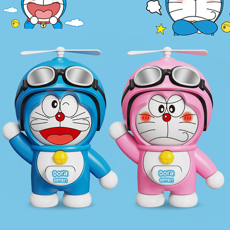 

Аниме Doraemonsas, подвеска для смены лица, вращающаяся бамбуковая кукла-стрекоза, Dingdang Cat, орнамент, брелок, праздничные подарки