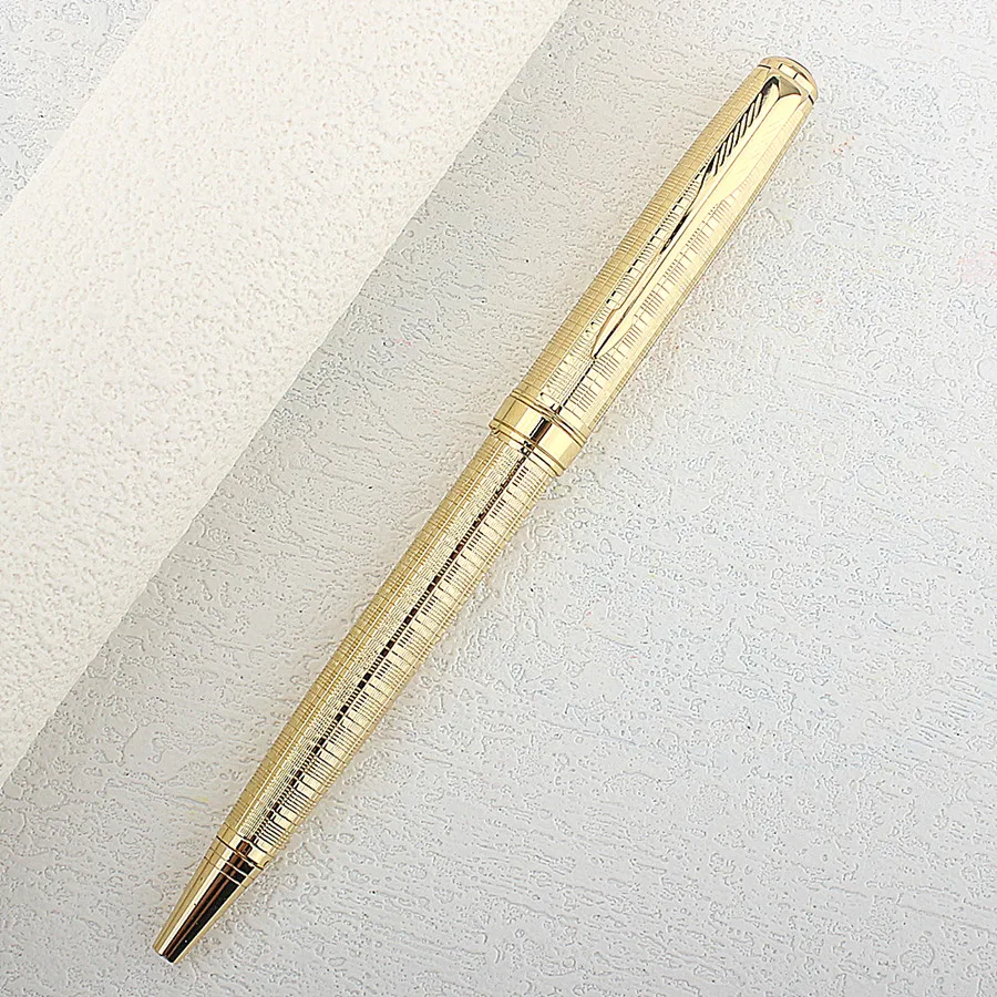 

Luxury high quality 388 metal for stainless steel Business office school supplies Ballpoint Pen Golden Clip New