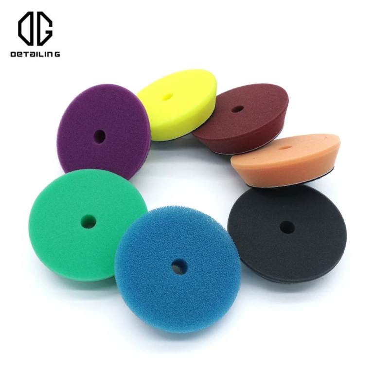 DETAILING 3Inch Buffing Sponge Pad Car Foam Polishing Pad Sponge Waxing Buffing Pads Auto Buffing Sponge Car Polishing Disc