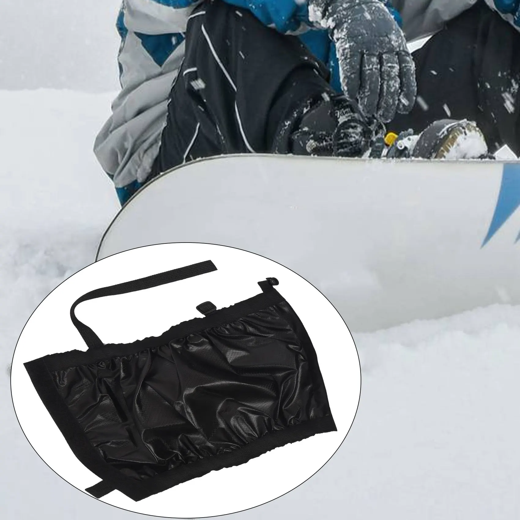 

[NEW!ABKG】 1 Pair Leg Gaiter Waterproof Anti-Tear Ankle Gaiters Ski Gaiters For Outdoor Hiking Walking Climbing Hunting