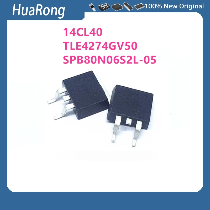 10Pcs/Lot 14CL40 SPB80N06S2L-05 2N06L05 TLE4274GV50 4274GV50 4274V50 TO-263