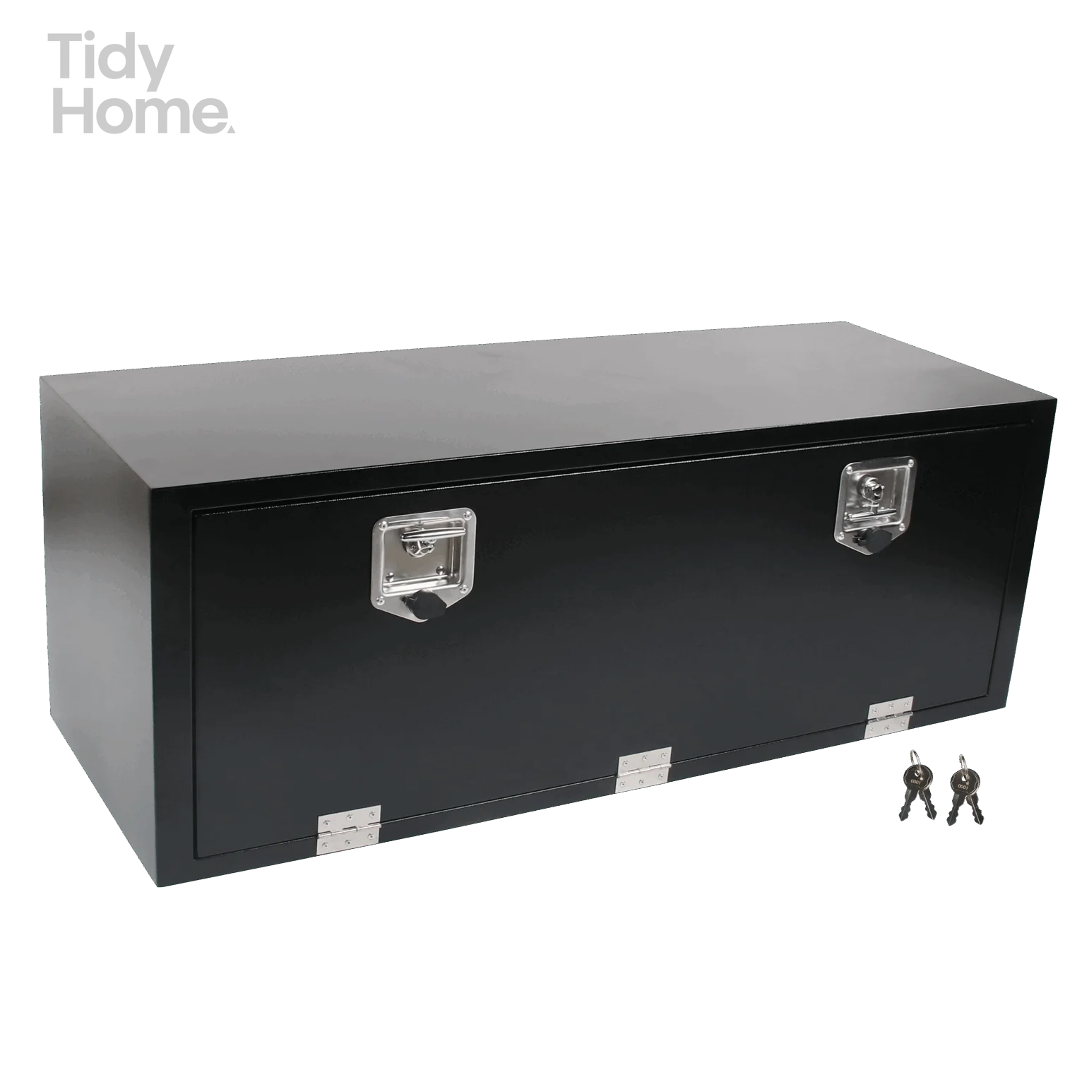 

large Tool Box ,Black, size 48"*18"*18",with double lock and double cable,Double Cable storage boxes,quality home furniture