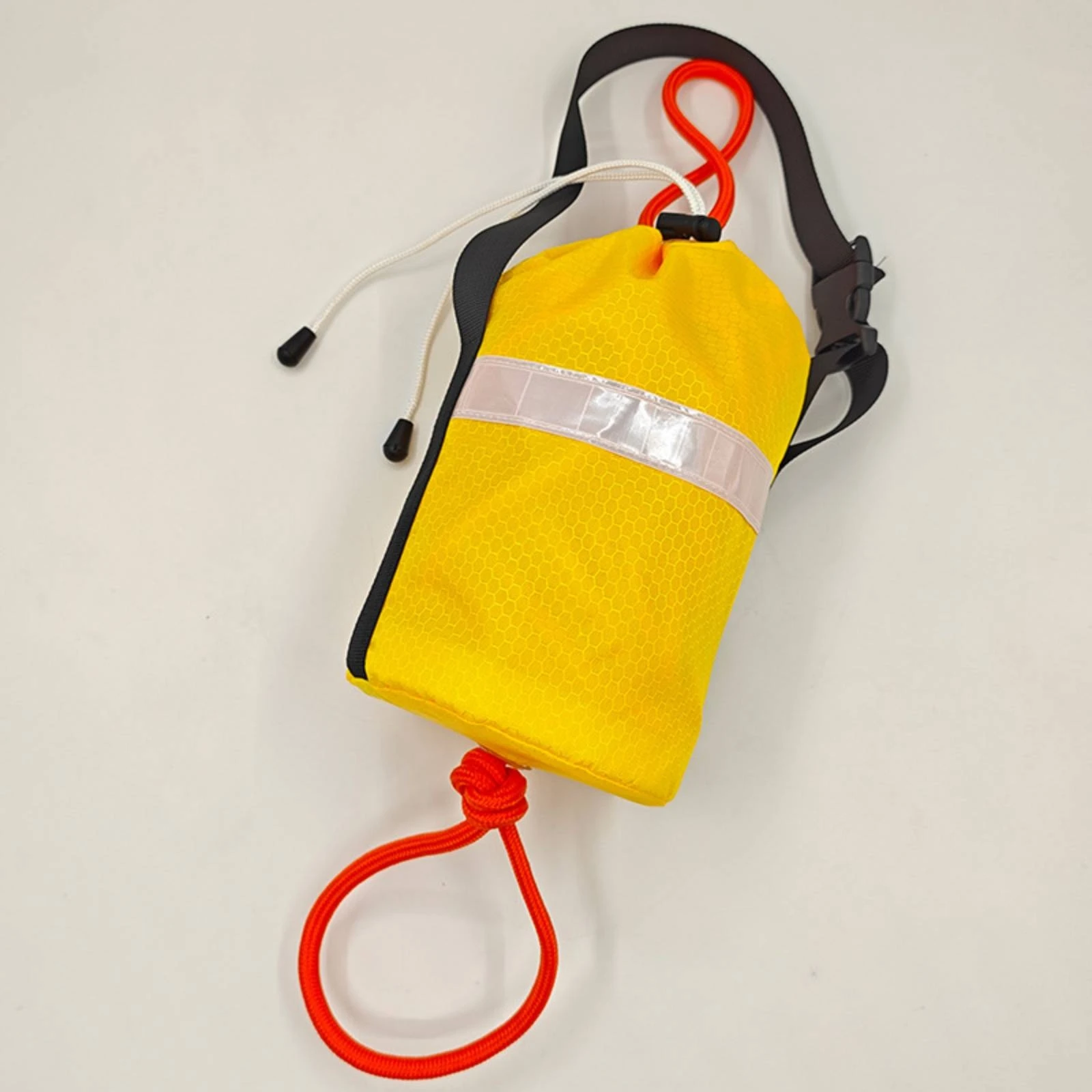 Water Rescue Throw Bag Rapid Deployment Rescue Throw Bag Safety Gear Compact Portable for First Responders, Boating