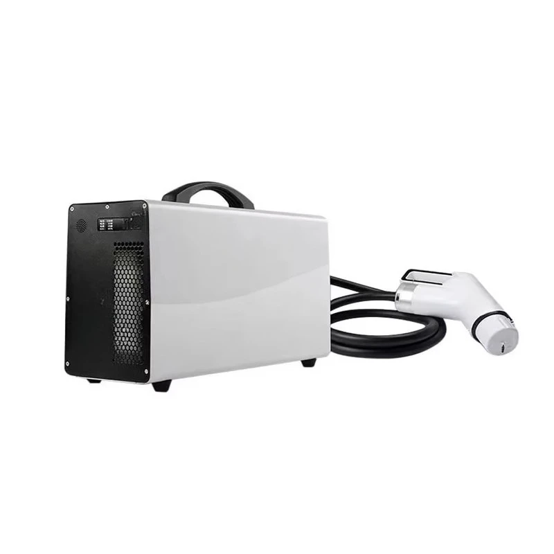 Outdoor Movable 7kw Fast EV Charger  20kw Handheld Type Portable Electric Plug Vehicle Charging Station