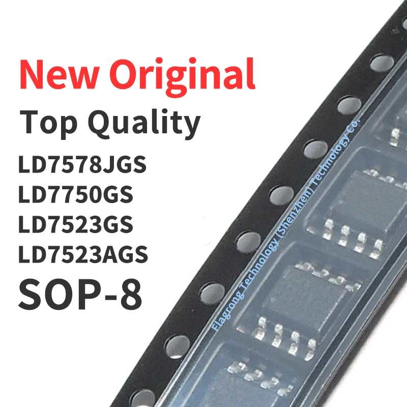 

10 Pieces LD7578JGS LD7750GS LD7523GS LD7523AGS SOP-8 Chip IC New Original