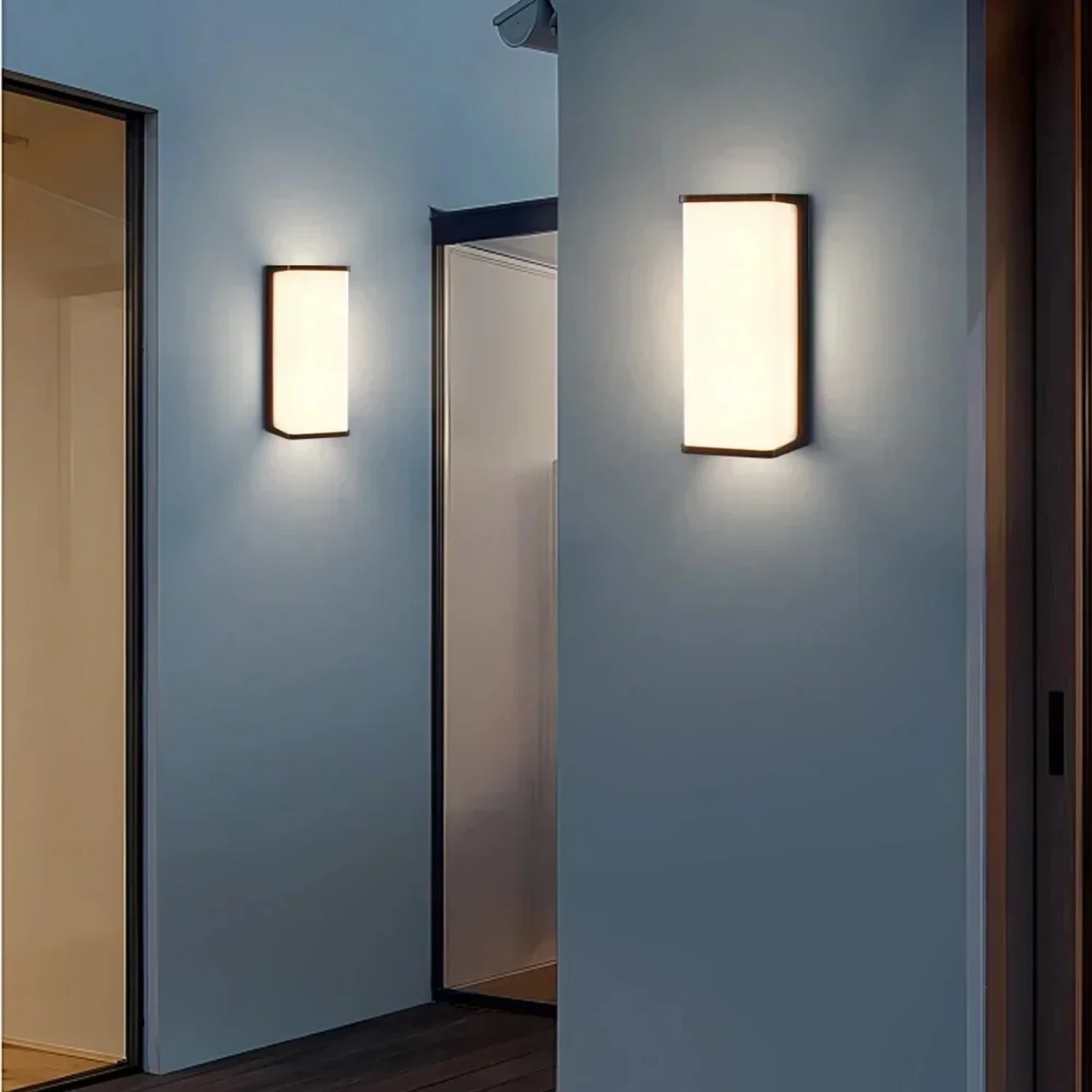 Applique Murale LED Imperméable Conforme à la Norme IP65, Éclairage d'Extérieur Moderne, Idéal pour un Jardin, un délégations, Haute Qualité, Nouveau Produit