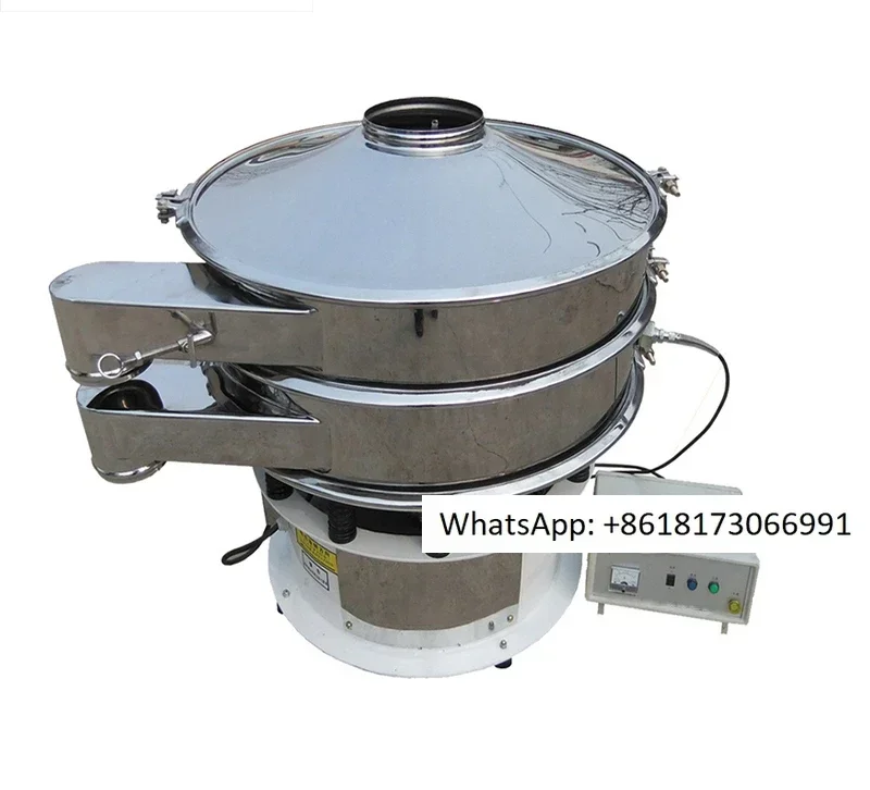 

High precision ultrasonic vibrating screen automatic fine powder particle screening machine