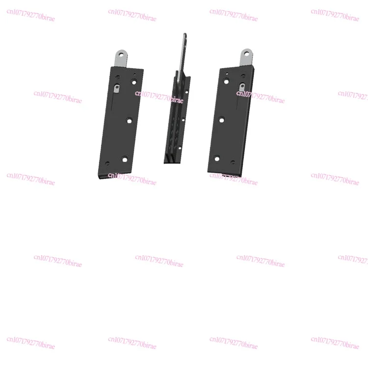 Stage Audio Accessories 8 Inch 10 Inch 12 Inch Aluminum Hanger Three-piece Set with Latch 80 Profile