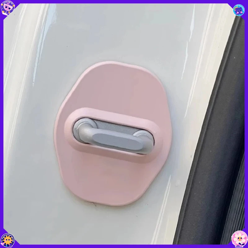 Door Lock Protective Cover For BYD Seagull Anti-Collision Anti-rust Shock Absorbing Pad Car Decor Accessories