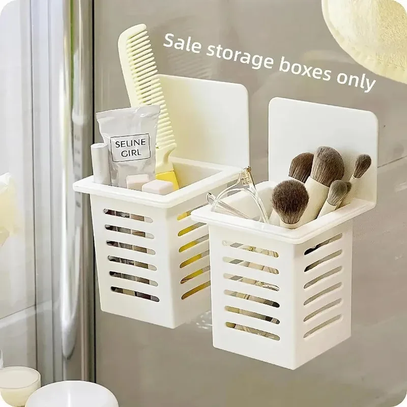 Drainage Design Multi-Purpose Storage Organizer for Toothbrushes Spoons Forks Home And Travel Suitable Clear Plastic Holder