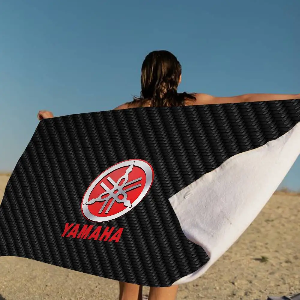 Serviette de plage Y-YamAha-S pour moto, serviettes de bain colorées pour filles, en microfibre, séchage rapide, personnalisées, sans sable, pour la plage, le yoga, le spa, la salle de sport, la