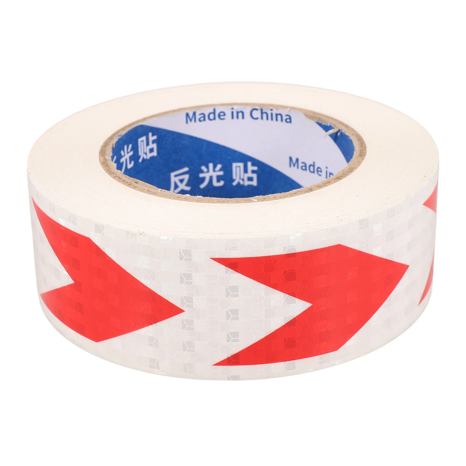 

1 Roll Reflective Warning Tape Fluorescent Safety Strip High Visibility Honeycomb Pattern Waterproof Durable Outdoor Use