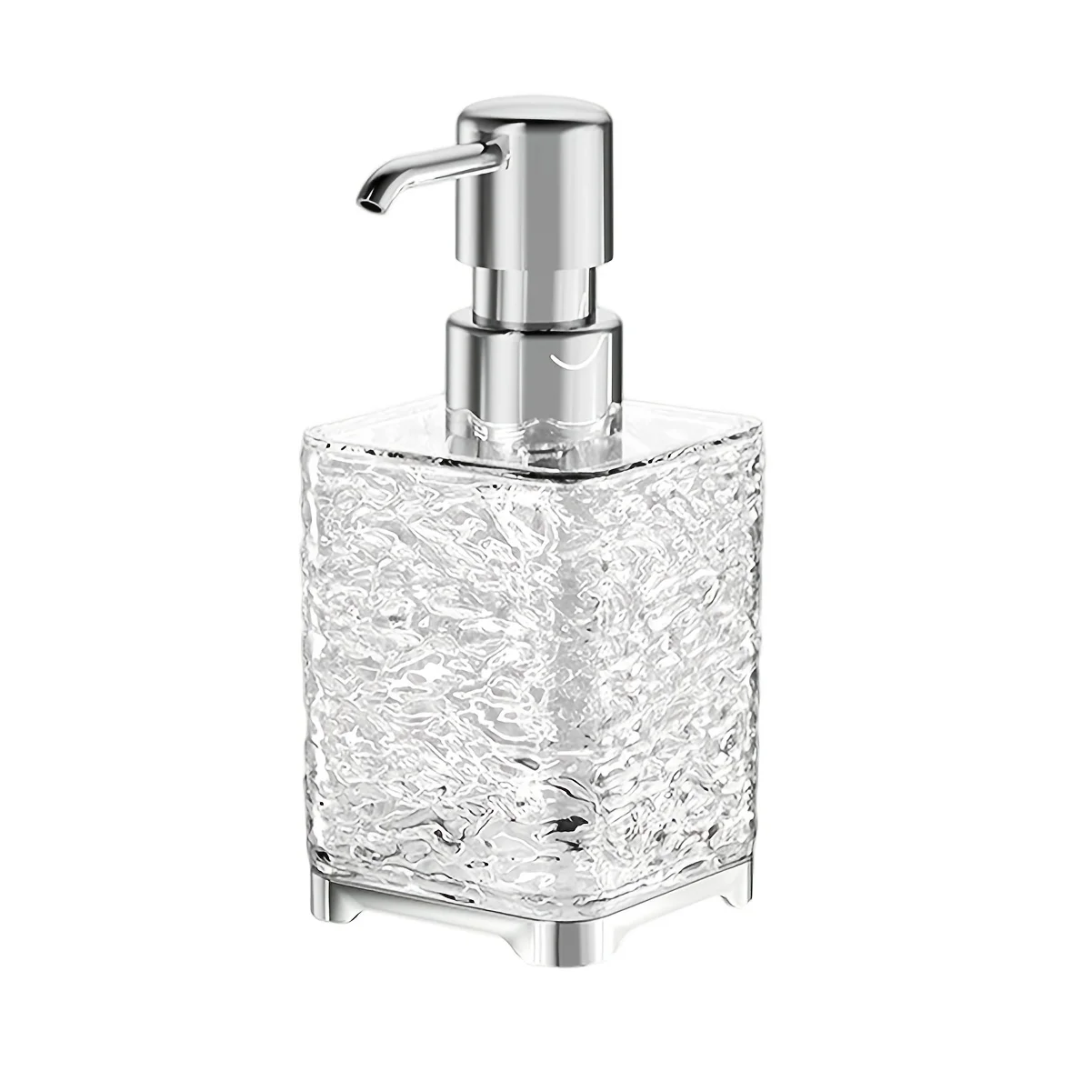 Handzeepdispenser, 10oz/300ml plastic flessen met vloeistofpomp, navulbare lotiondispenser voor badkamerdecoratie, keuken, studentenhuis - afbeelding 1