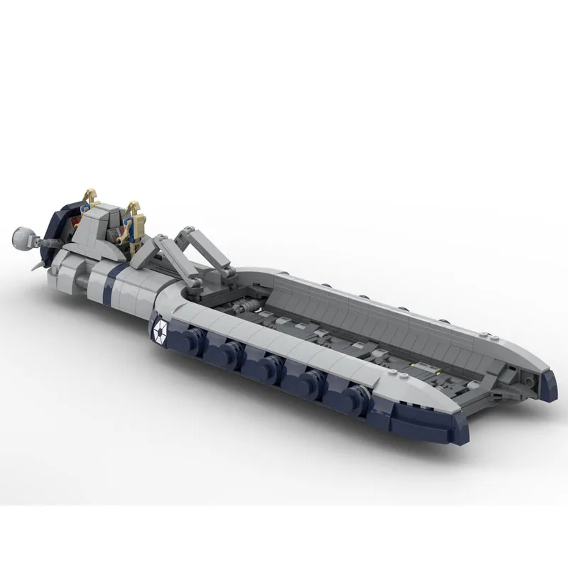 MOC-193233 نموذج مكعبات بناء قارب حرب الفضاء الخارجي الجديد، 2149 أجزاء، هدية عيد الميلاد والكريسماس للبنين والأطفال
