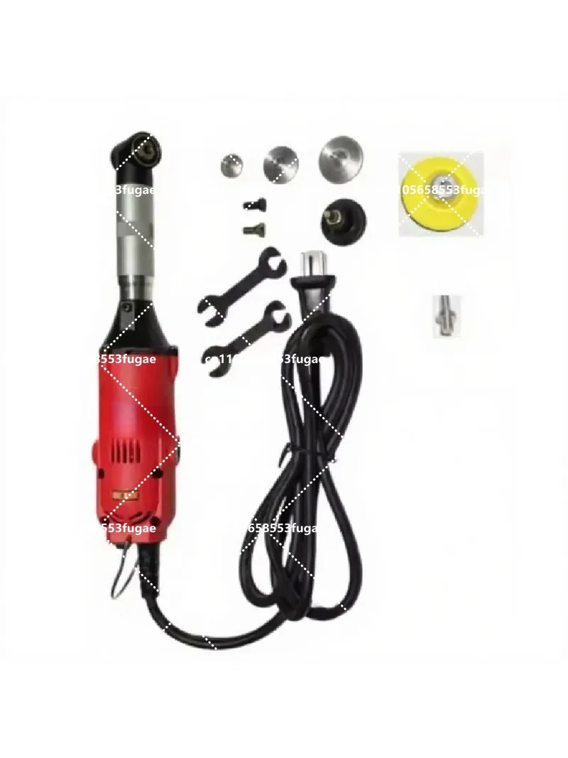 Precision Narrow Angle Grinder for Tight Spaces – 6-Piece Mold Polishing, Weld Grinding & Engraving Set