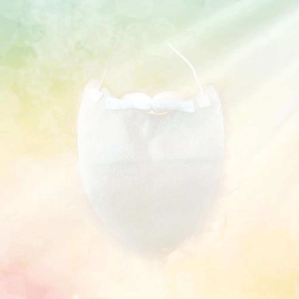 12 stuks nepbaard voor kerstfeest rekwisieten gezichtshaar kerstman snorren festival rollenspel benodigdheden levensechte kostuumaccessoires