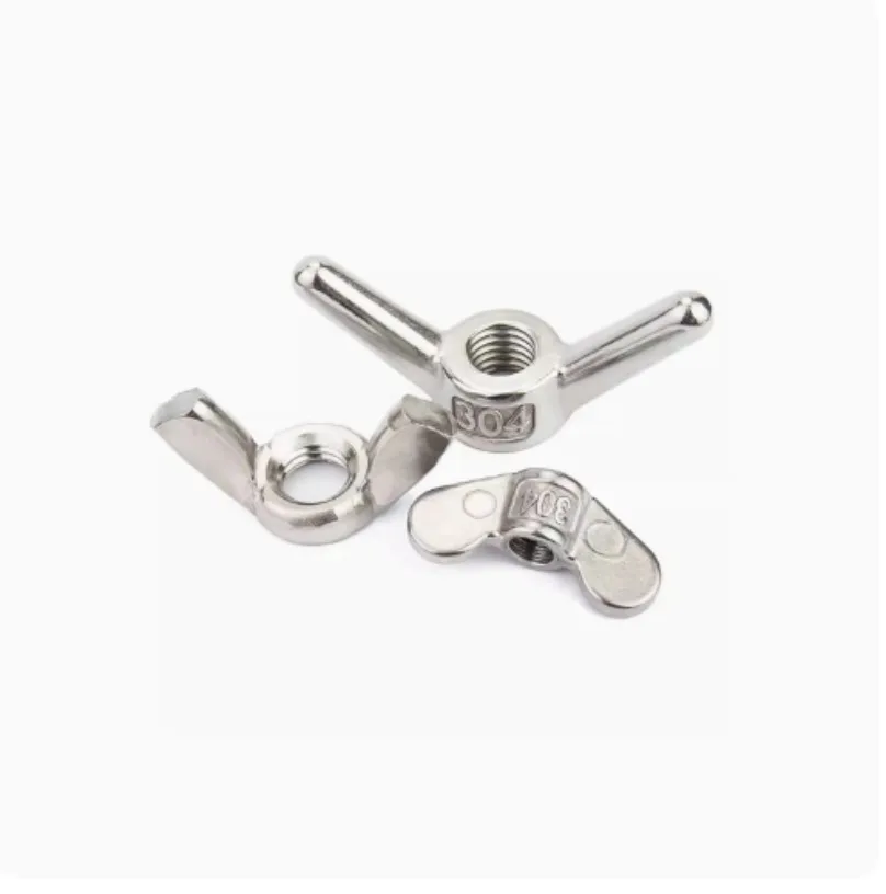 

Fastener Din 315 Grade 5 Screw M3 M4 M5 M6 M8 M10 Metric Din315 Stainless Steel Welded Type Butterfly Wing Nut M10