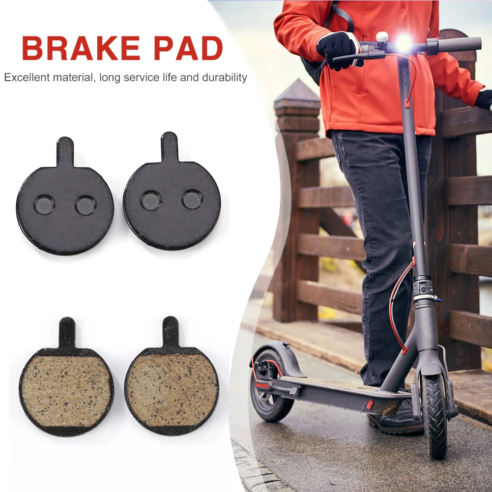 4x Electric Scooter Replacement Resin Disc Brake Pads for Kugoo M4 Kick Scooter