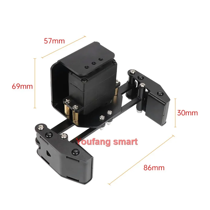 86 مللي متر افتتاح الميكانيكية مخالب كبيرة القابضون مع MG996/DS3218 روبوت الذراع الميكانيكية لروبوت الذراع لتقوم بها بنفسك عدة مخلب روبوت قابل للبرمجة