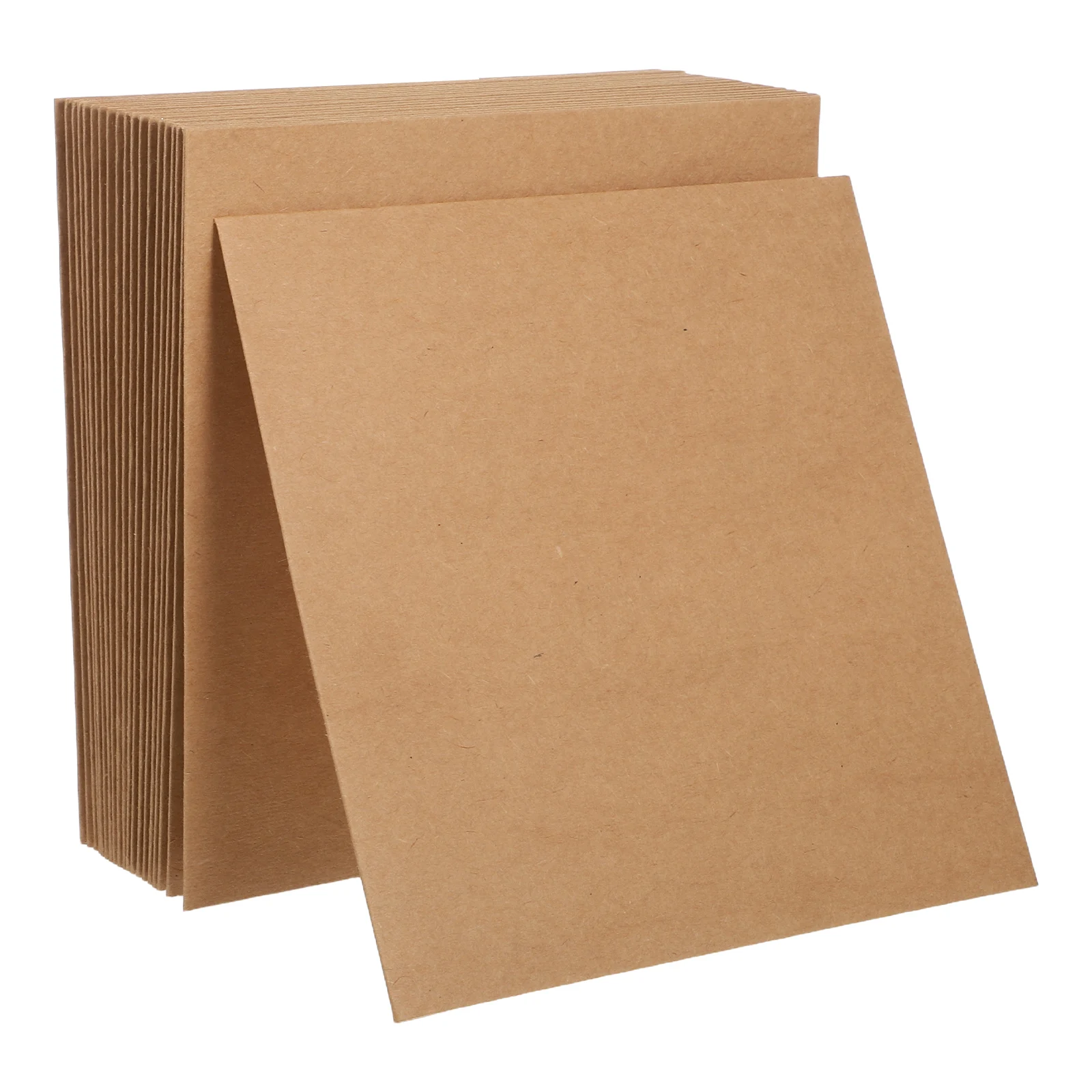 

Cow Card Paper Bag Invitation Envelopes Square Kraft Flat Craft Bags for Scrapbooking Key Storage Sleeves Holiday Brown Artwork