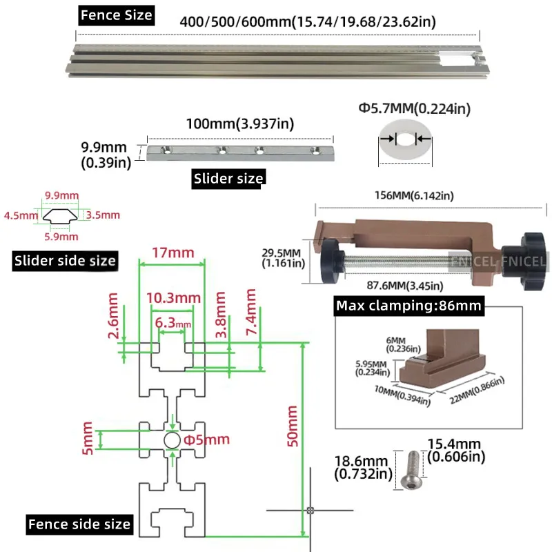 Routing Jig Frame System Trimming Machine Milling Groove Engraving Guide Rail Adjustable Auxiliary Guide Rail BracketWoodworking