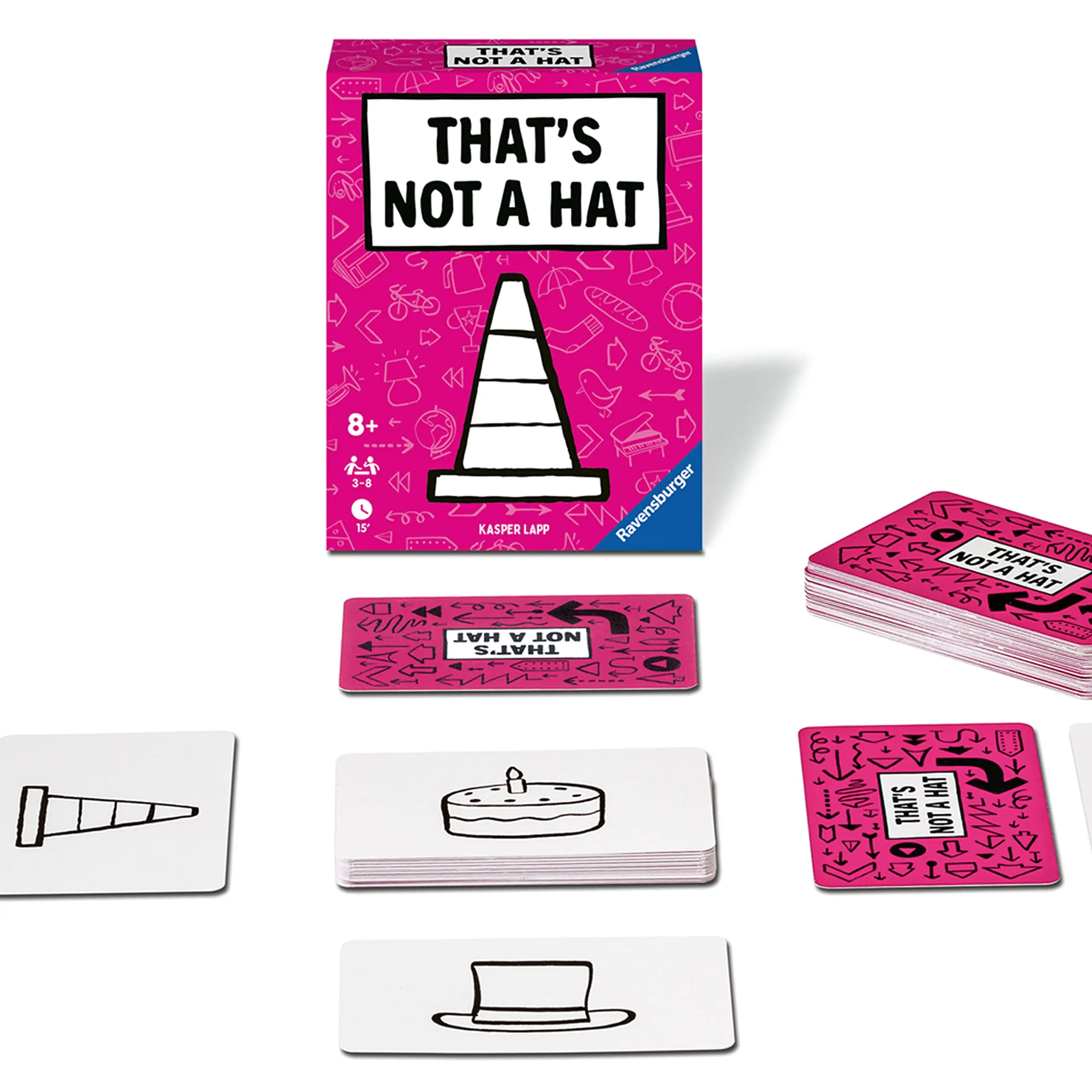 That's Not A Hat Board Game Party Funny Table Game Friends Entertainment Strategy Cards Poker Game Fun Bluffing Memory Party