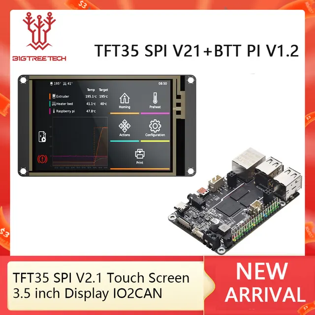 BIGTREETECH BTT Pi V1.2 + TFT35 SPI V2.1