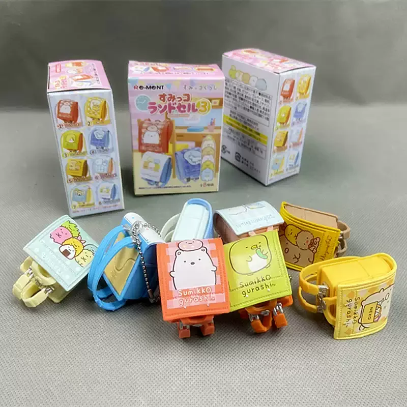 

Cartoon Sumikkogurashi Blind Box Toys Anime Figure Mini Backpack Pendant Collection Ornaments Decoration Girls Boys Gifts