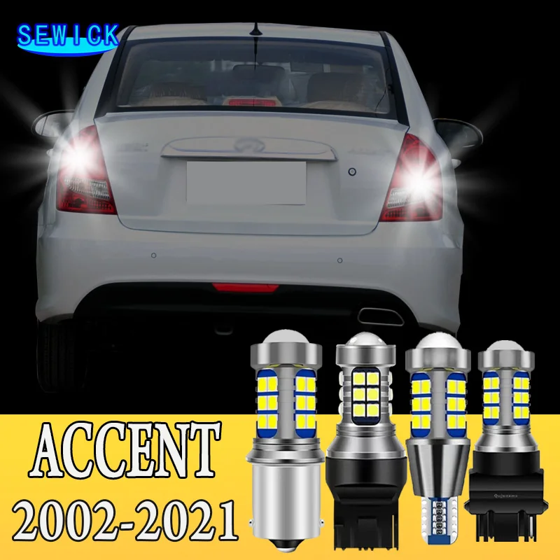 2pcs LED Reverse Light Backup Bulb Accessories For Hyundai Accent 2 3 4 5 2002-2021 2006 2007 2010 2011 2013 2014 2015 2016 2017