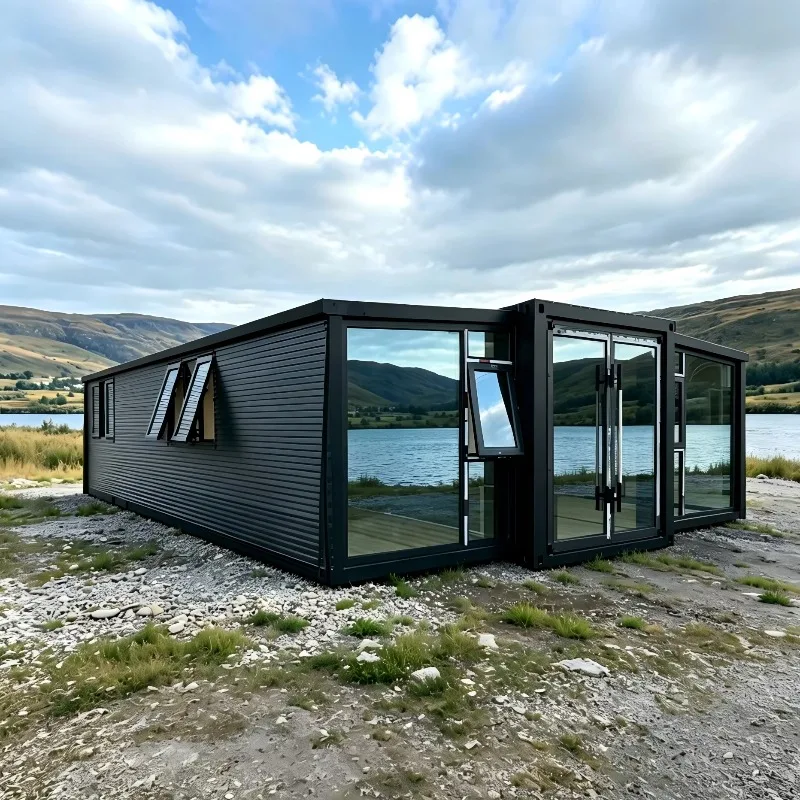 High Quality Folding Modular House 2 3 4 Bedrooms Casas Prefabricadas Contenedor 20ft 40ft Expandable Container House