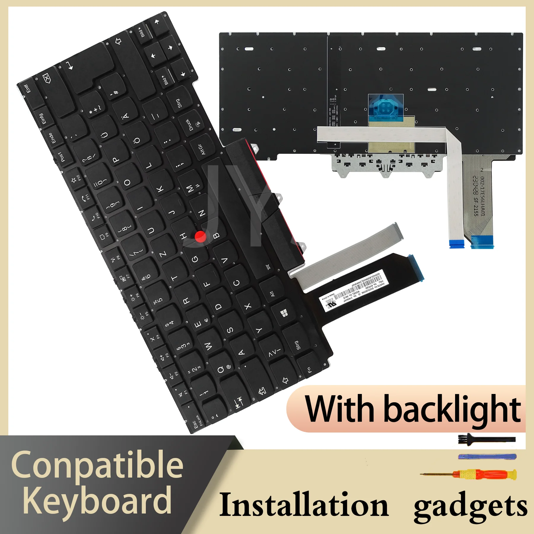 for Lenovo ThinkPad R14 Gen2 Gen3 Gen4 E14 Gen2 Gen3 Gen4 Backlit Keyboard BE CZSK AR GR BG DE EE French HE JP KR NO RU SI