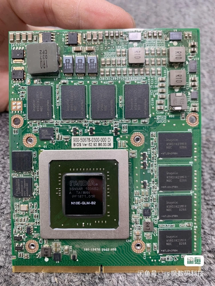 Видеокарта FX2800M FX 2800M GDDR3 1 ГБ, совместимая с X N10E-GLM-B2, подходит для ноутбука HP 8730W 8740W комплексно