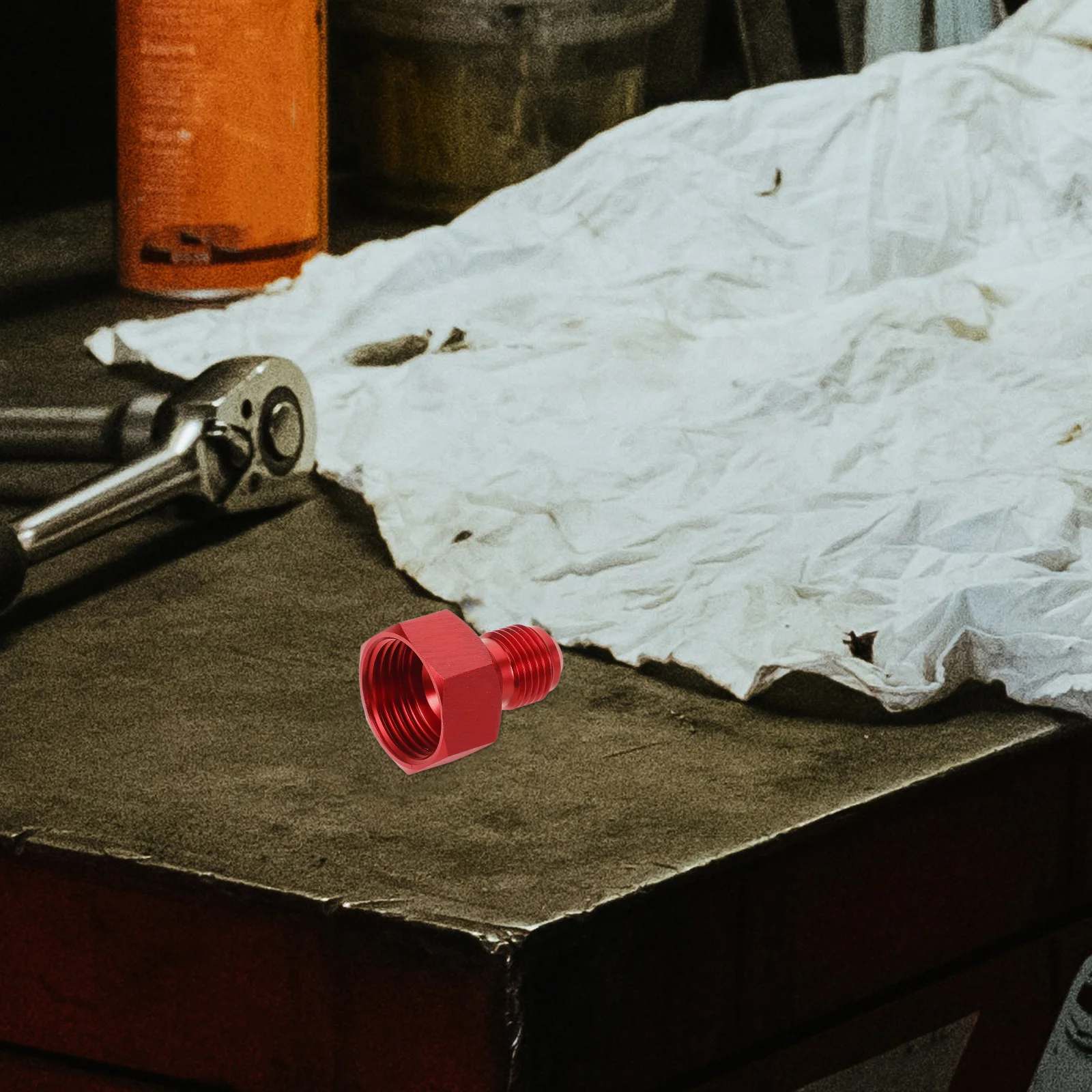 

An10 To An6 Flare Reducer Adapter Aluminum Alloy Fuel Line Fitting For Automotive Oil Cooler System Quick Connect Pipe