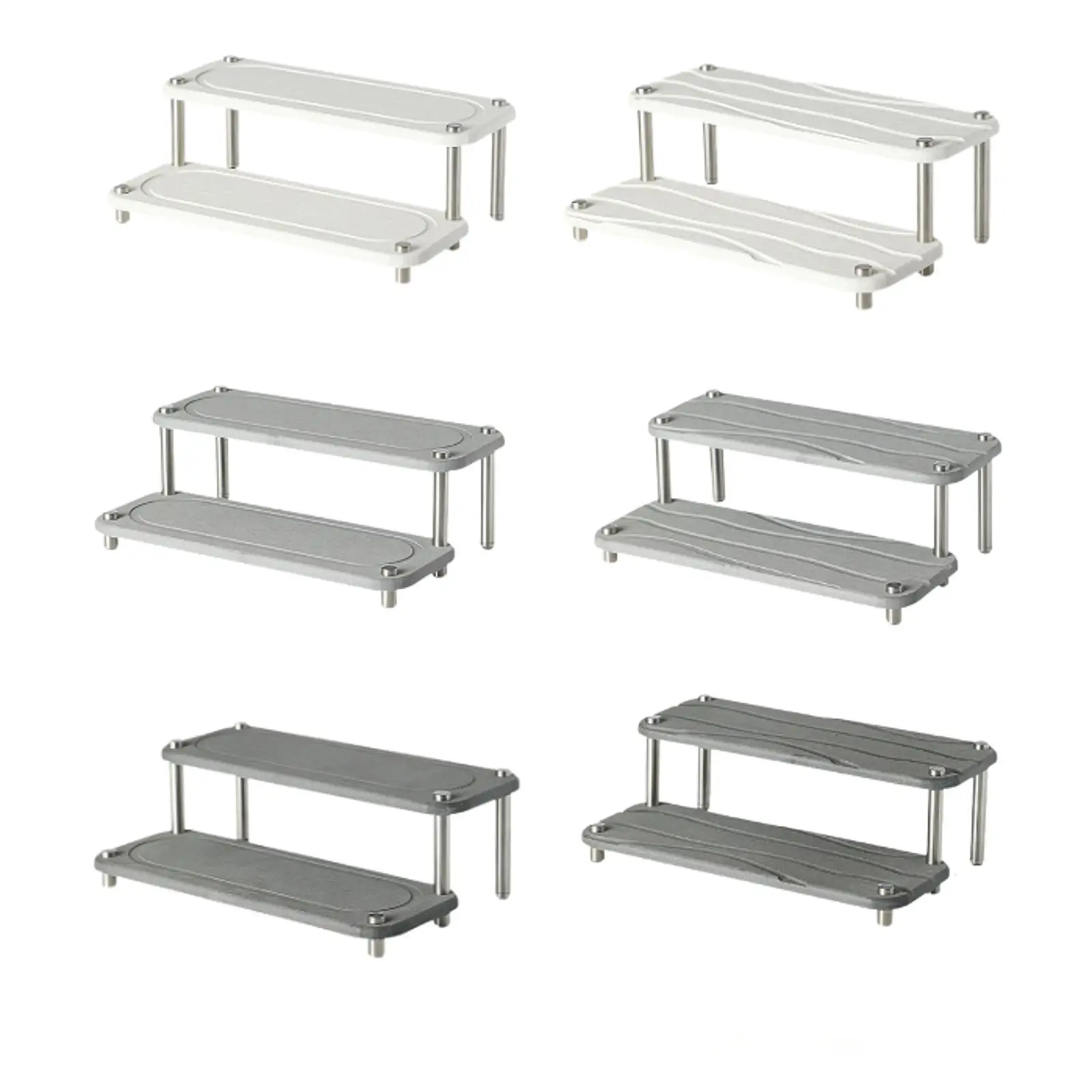 Kitchen Sink Organizer,fast Drying Sink Tray,2 Tier Multifunctional Home Decor,Sturdy Countertop Counter Tray Rack