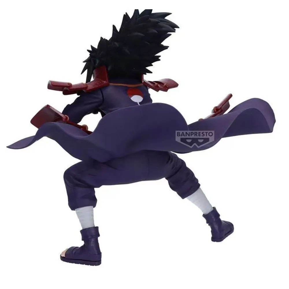 Oryginalna figurka anime Bandai BANPRESTO NARUTO Naruto Uchiha Madara z PVC, model, figurka na biurko, zabawka, lalka, prezent, dostępna od ręki.
