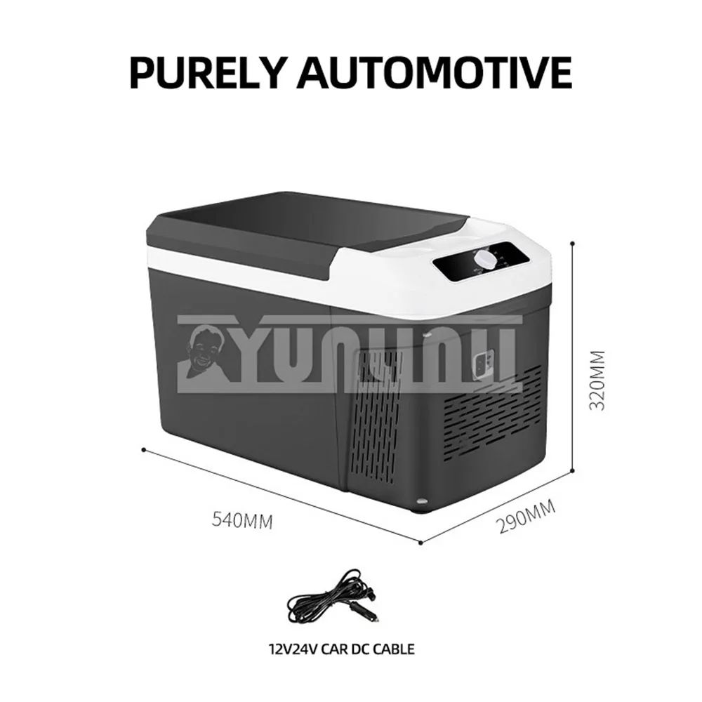 Mini réfrigérateur portable pour voiture, petit congélateur, machine de refroidissement domestique, 15L