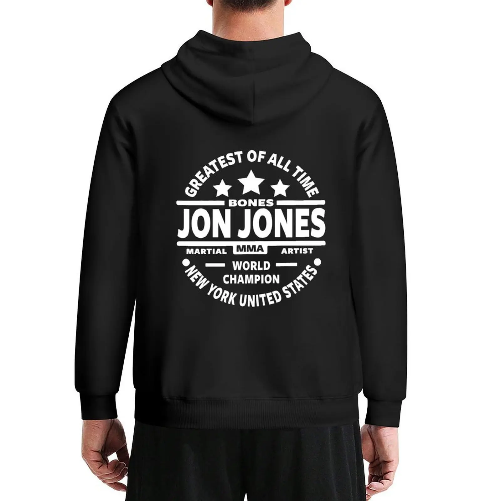 

Jon Bones Jones Hoodie men's coat clothes for men men's clothing korean clothes graphic hoodies
